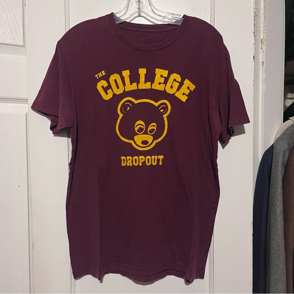 Vintage college drop out t shirt. Kanye west medium men’s